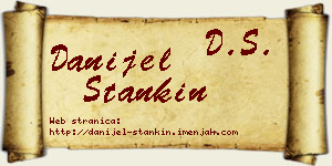 Danijel Stankin vizit kartica